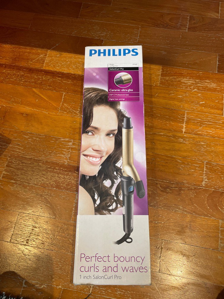 Philips curling Iron, Beauty & Personal Care, Hair on Carousell