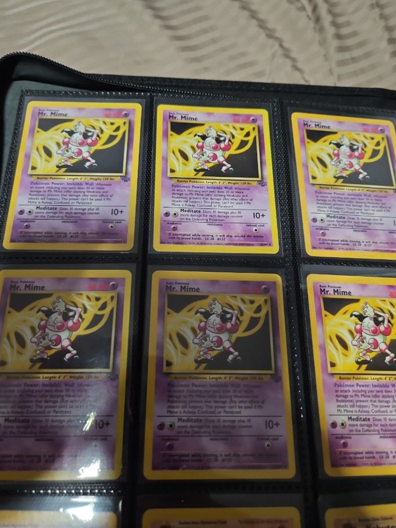 Pokemon WOTC Base Set Mr. Mine non-holo 22/64 card, Hobbies & Toys 