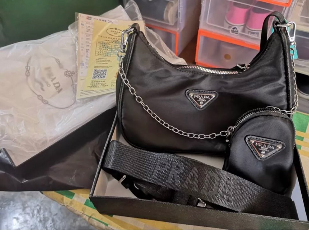 Prada brand new bag, Luxury, Bags & Wallets on Carousell
