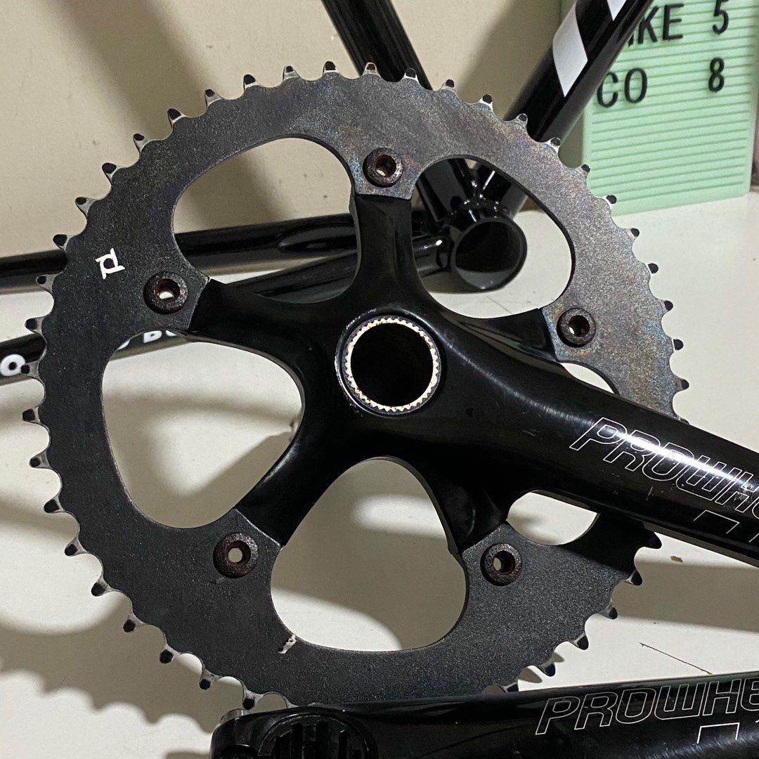 Bicycle Chainring Crank 48 Single Set Of 48 Teeth Chainring And