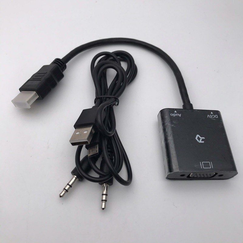 Rankie 1080P Active HDTV HDMI to VGA Adapter (Male to Female) Converter