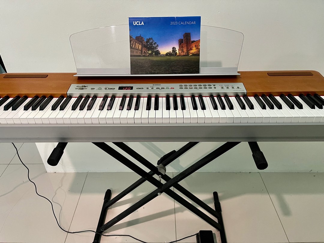 Yamaha YAMAHA P-120S P120 88 Key Stage Piano with Speakers Cherry