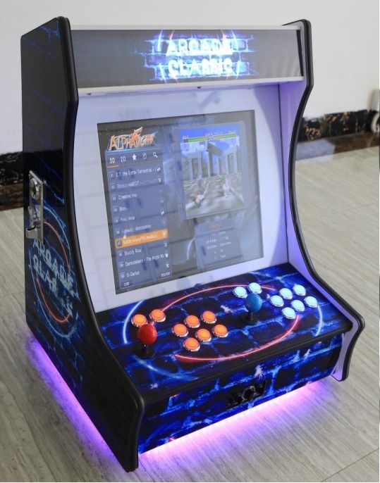 Retro Bartop 19 Inch Arcade Machine, Video Gaming, Video Game Consoles ...