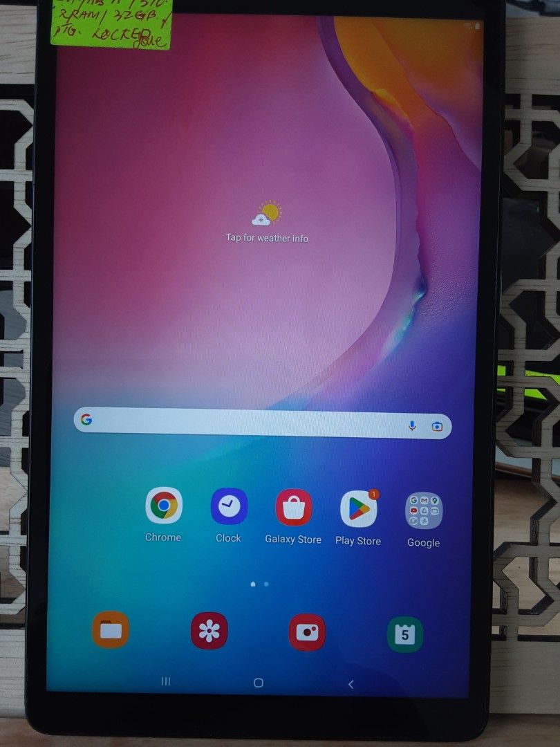 SAMSUNG GALAXY TAB A SMT510 32GB (WiFi) Used, Mobile Phones & Gadgets