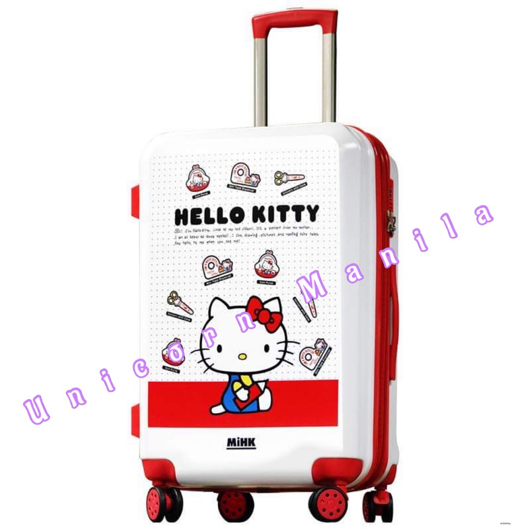 Hello kitty luggage cover hotsell