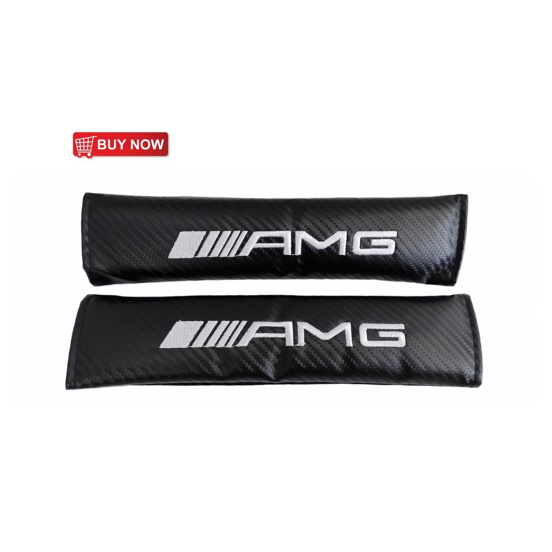 Seat Belt Cover AMG Carbon on Carousell