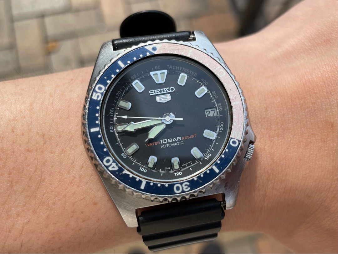 Seiko 7002 7010 vintage diver
