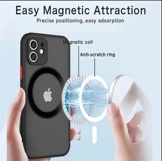Shockproof Armor Magnetic Matte Case Cover For iPhone 14 13 12 11 Pro Max Xs XR