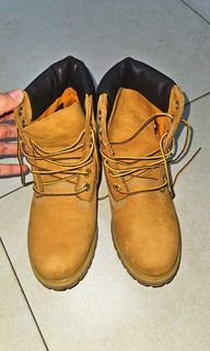 Shoes Timberland boots leather suede sepatu boot 37 cewe