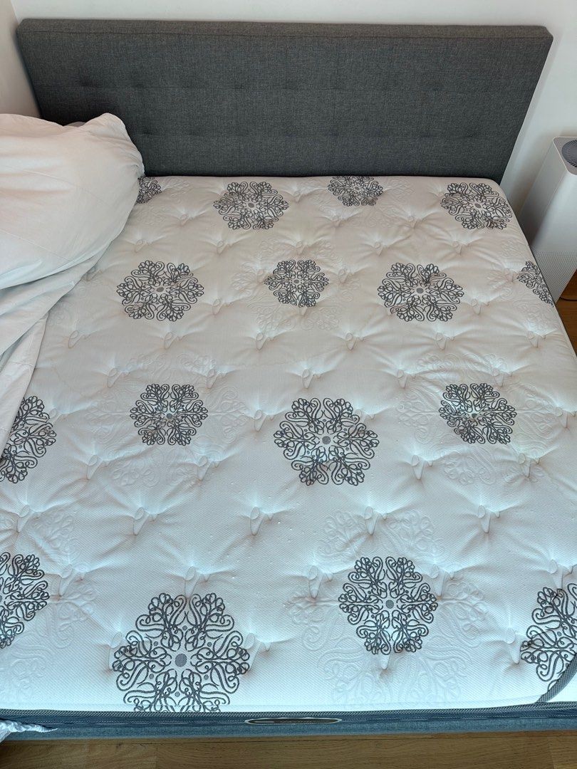 Simmons Bed Frame & Mattress, Furniture & Home Living, Furniture, Bed