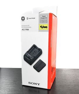 Sony travel charger + 1 pc sony npw50 battery *brandnew