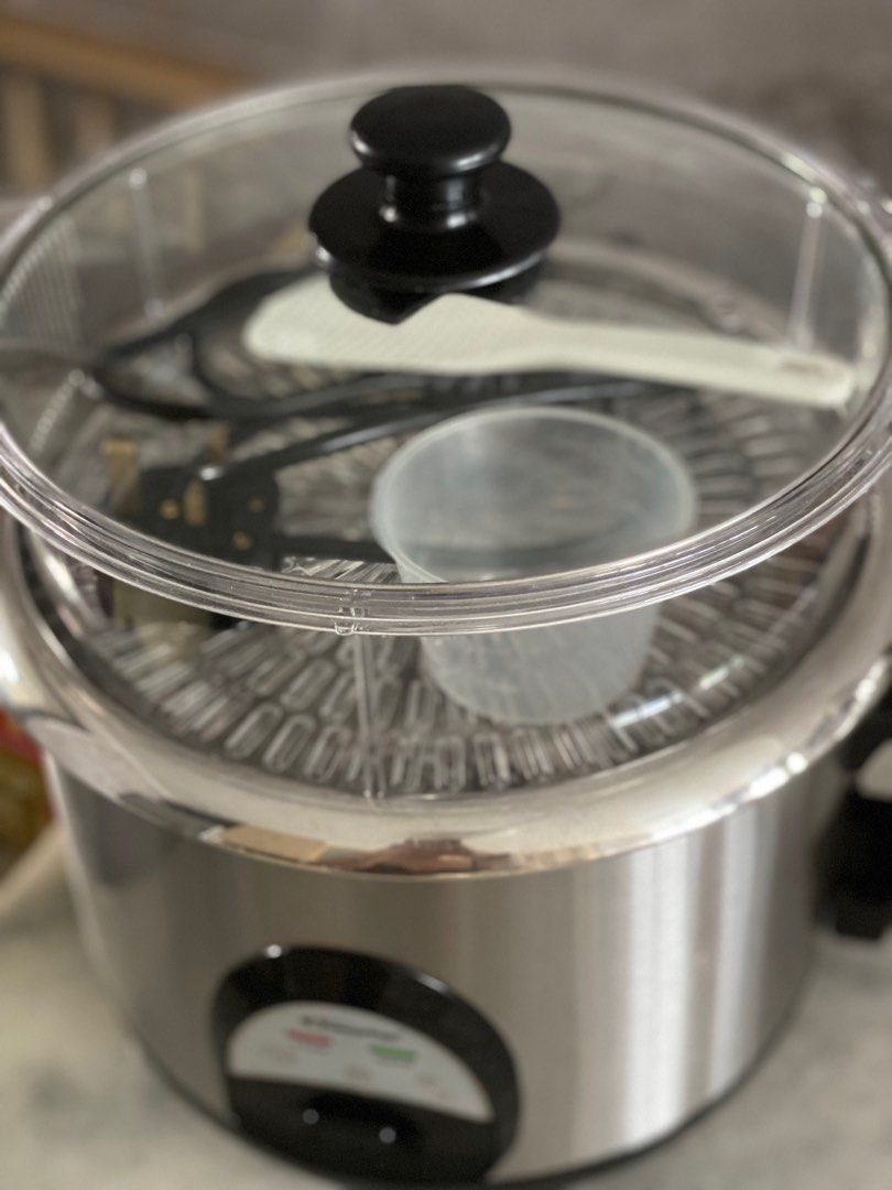 Stainless Steel Rice Cooker & Steamer, TV & Home Appliances, Kitchen