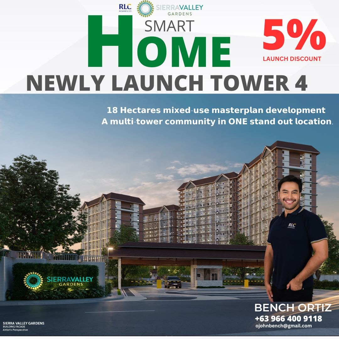 For sale Studio pre selling condo at Sierra Valley gardens Cainta Rizal ...