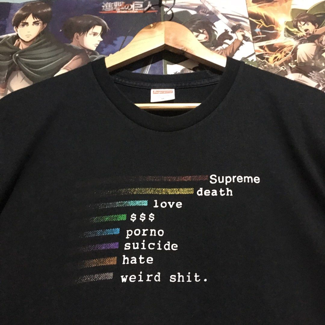 Supreme love death tee deals