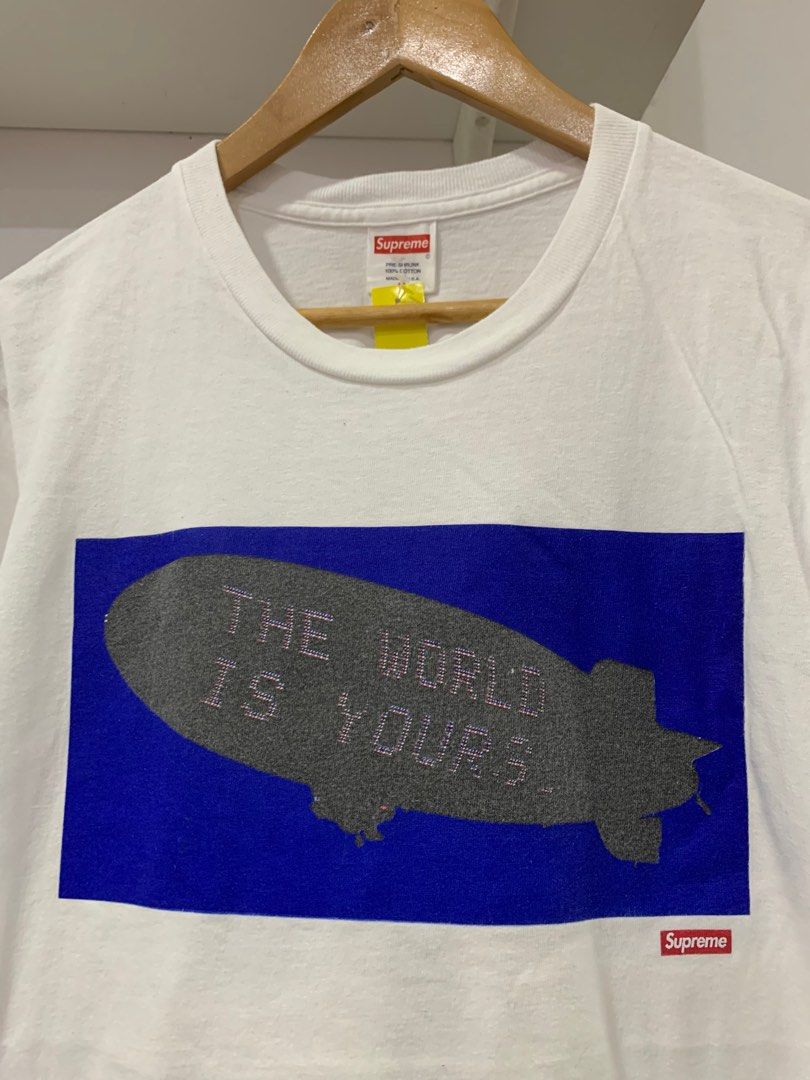 Supreme the world hot sale is yours t shirt