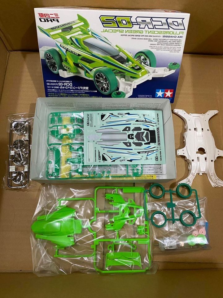 Tamiya DCR-02 FLUORESCENT GREEN SPECIAL on Carousell