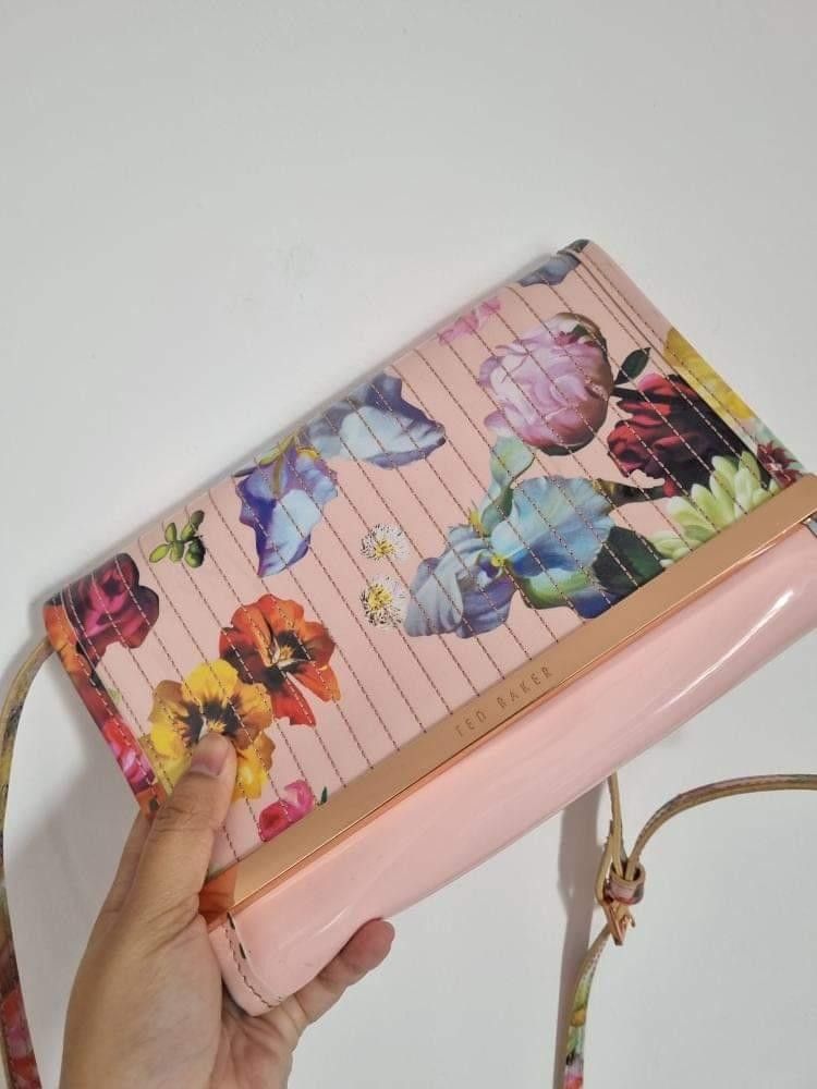 Ted baker pink floral bag hot sale