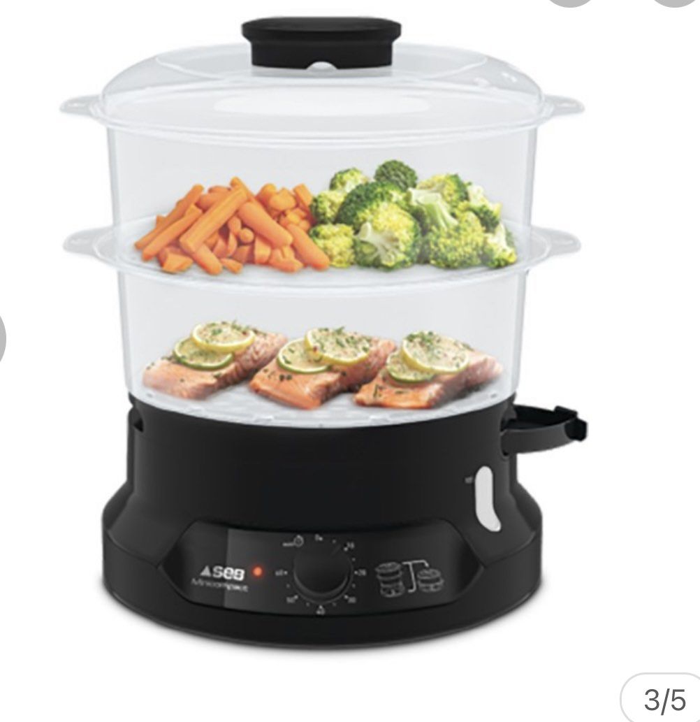 Tefal Steamer 2 tier, TV & Home Appliances, Kitchen