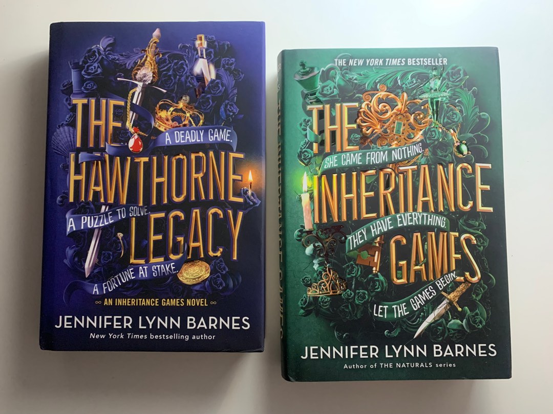 the inheritance games & the hawthorne legacy by jennifer lynn barnes
