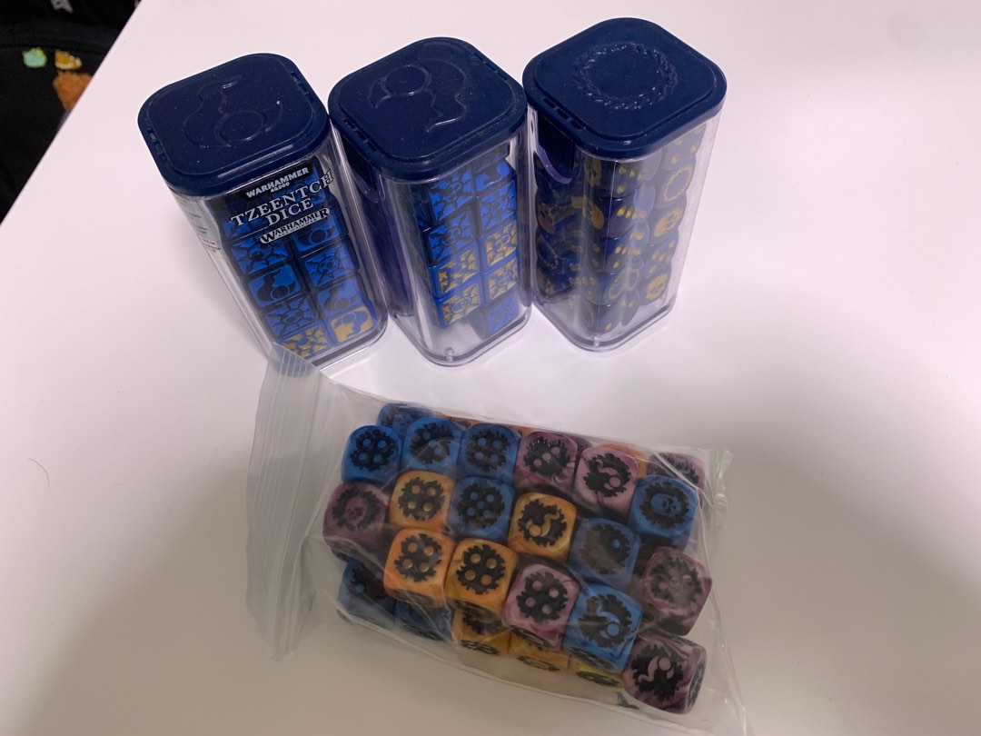 Thousand sons/ Tzeentch dice bundle Warhammer 40k / age of