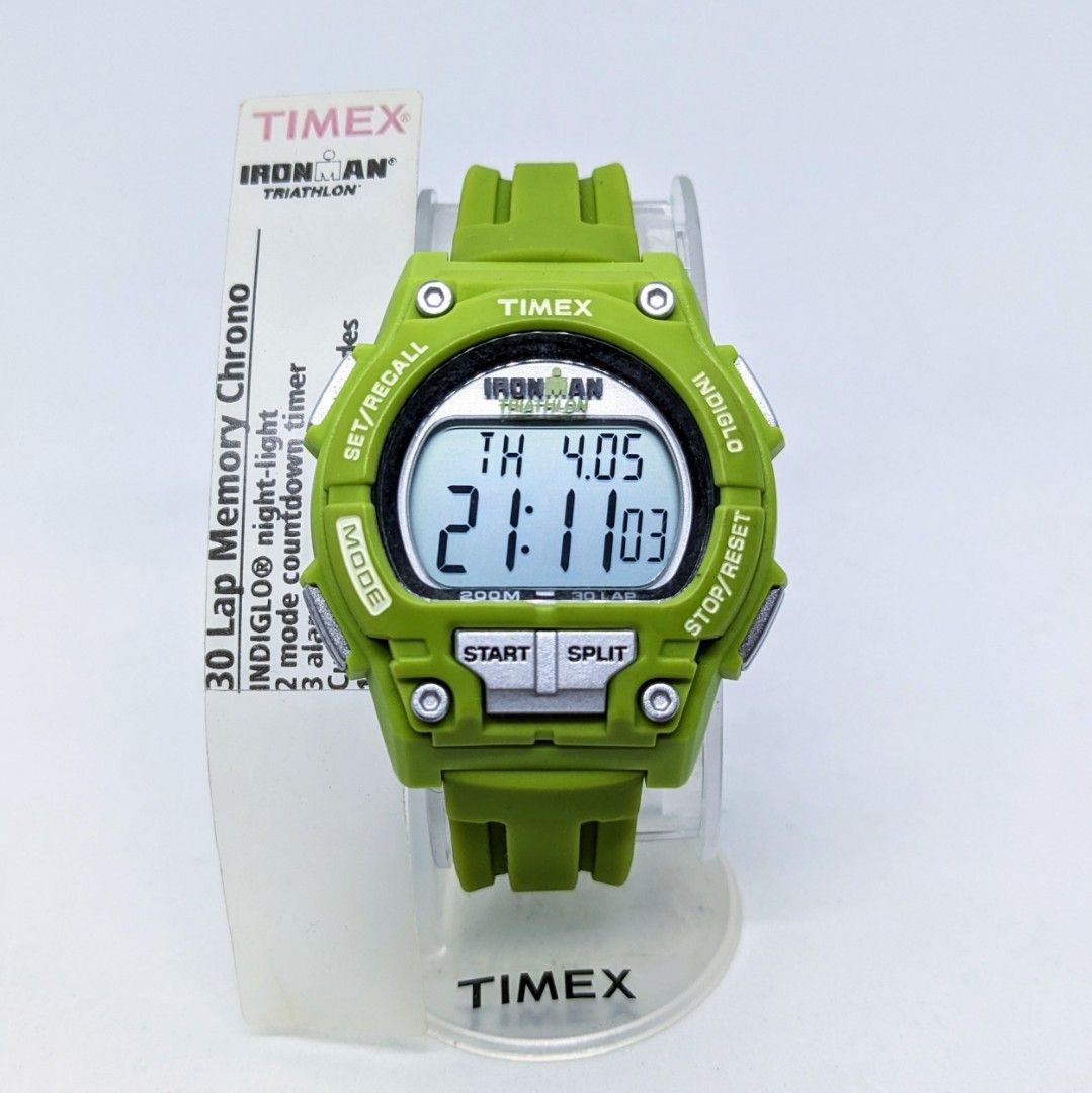 Timex ironman best sale green