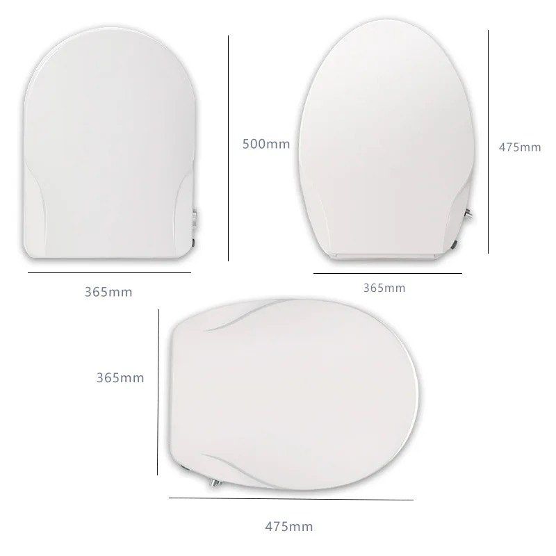 Toilet Lid Replacement With Intelligent Wash Spray Nonelectrical