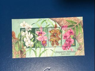 *FREE SHIP Singapore Flowers 1991 Flora Plant (stamp) MNH *Philanippon