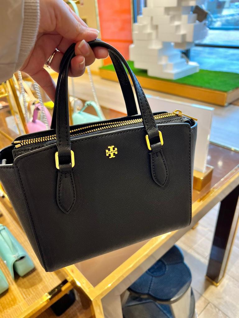 Pink Tory Burch Top Zip Tote Tote Tory Emerson Mini Top Zip Tote