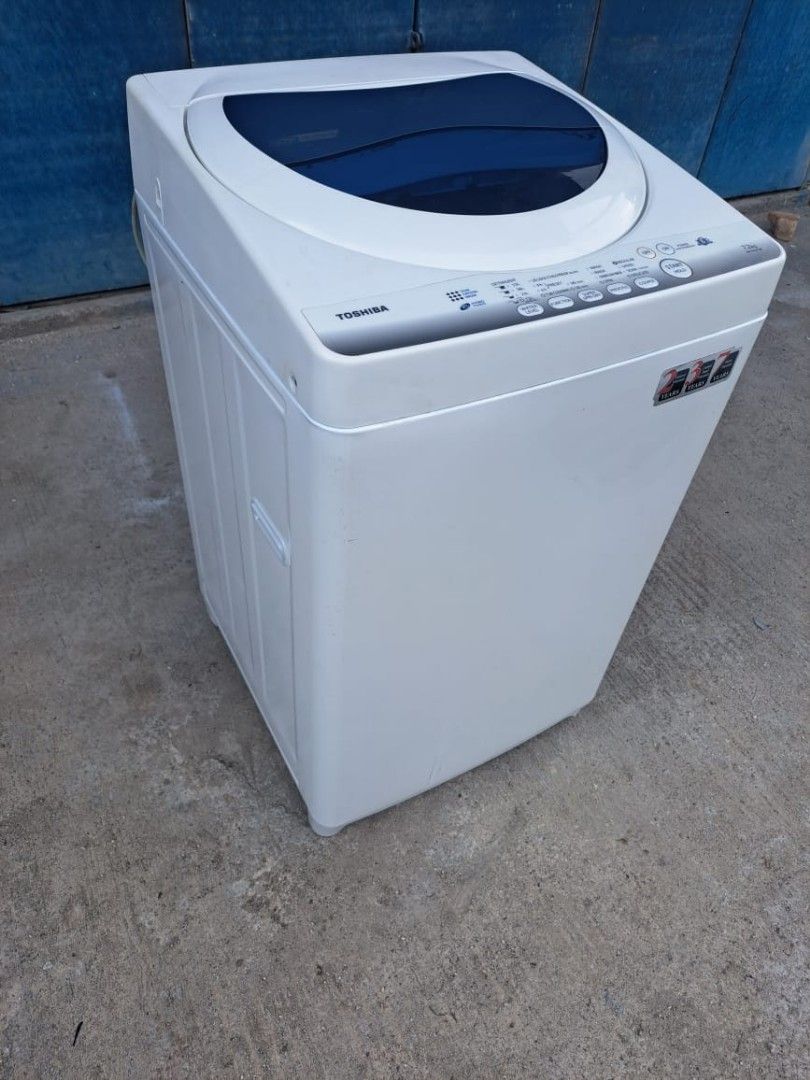 Toshiba top load washing machine 7.2 kg, TV & Home Appliances, Washing