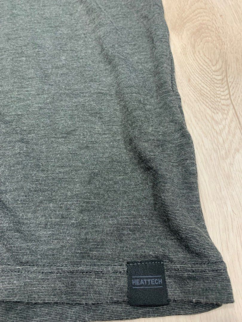 UNIQLO HEATTECH INNERWEAR GREY SET, Men's Fashion, Activewear on Carousell