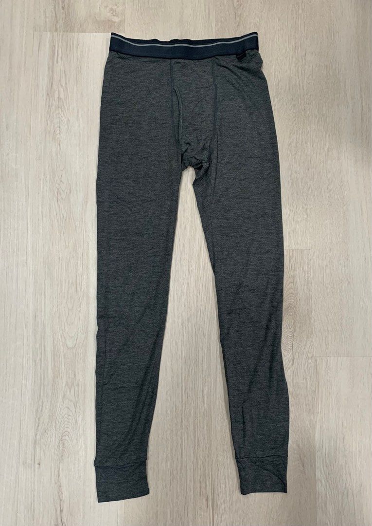 UNIQLO HEATTECH INNERWEAR GREY SET, Men's Fashion, Activewear on Carousell