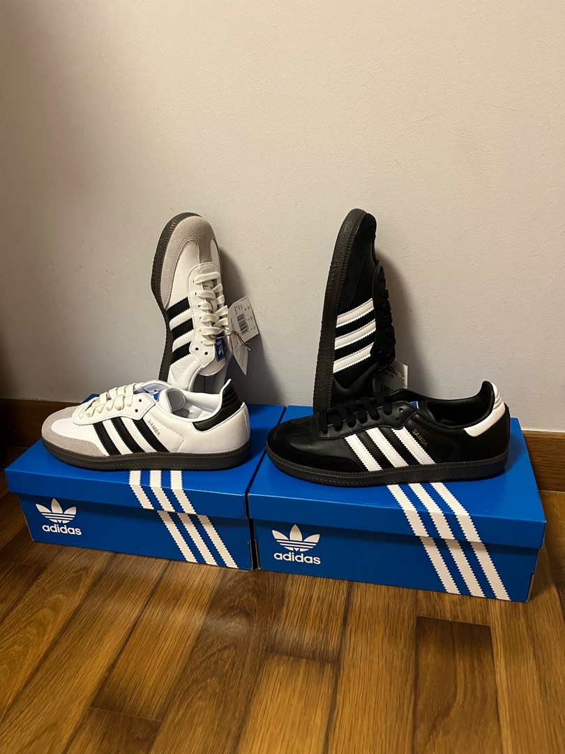 US 5.5) Adidas Samba OG - Black Gum, Men's Fashion, Footwear, Sneakers on  Carousell