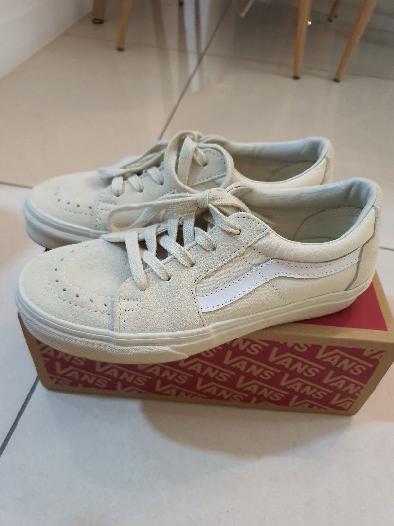 White bone hot sale vans
