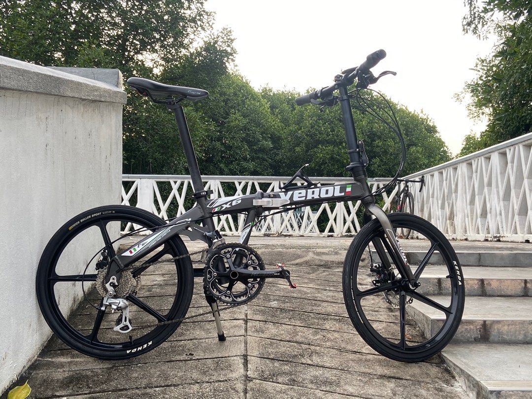 Folding bike veroli deals