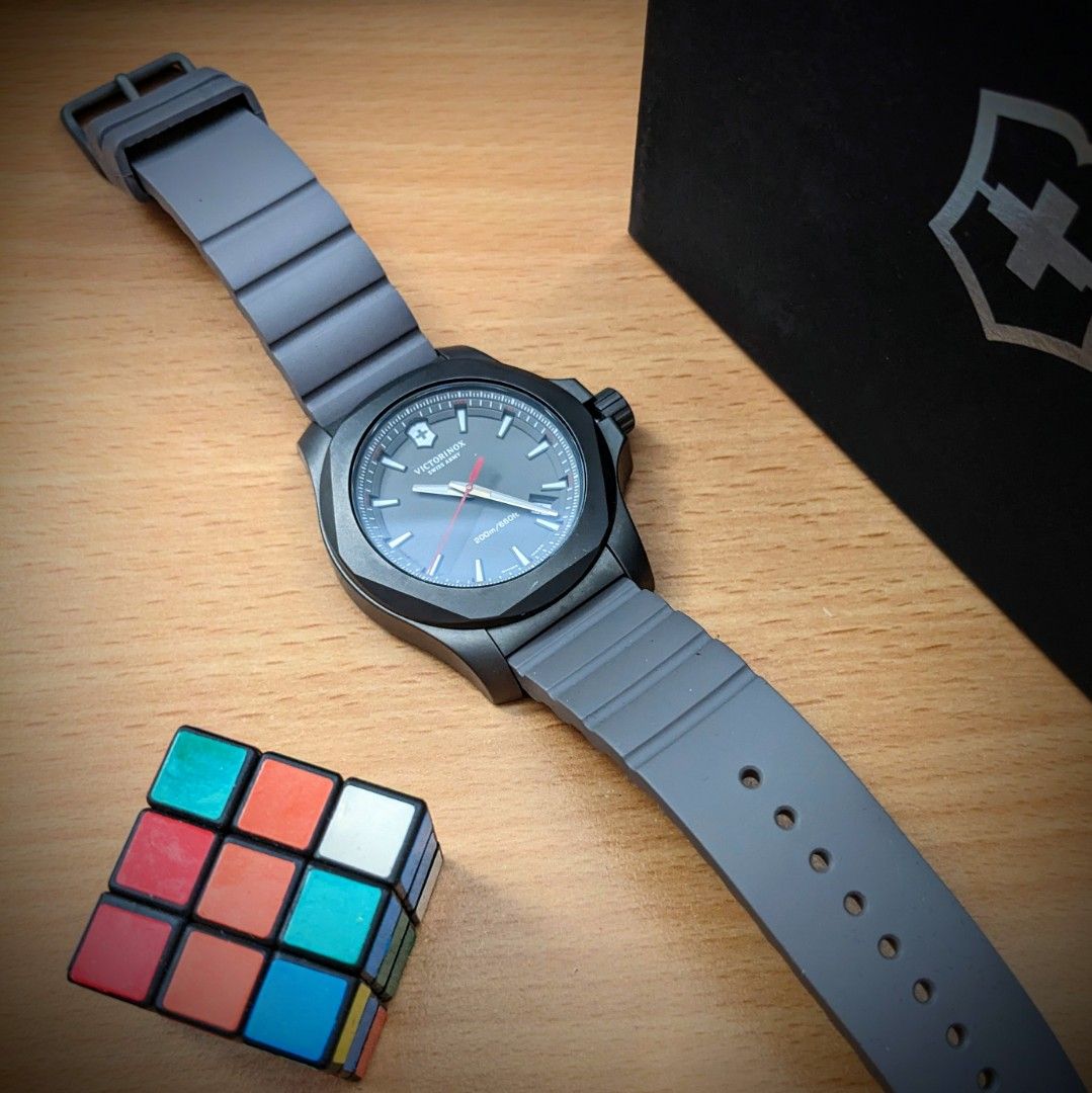 Victorinox inox grey best sale