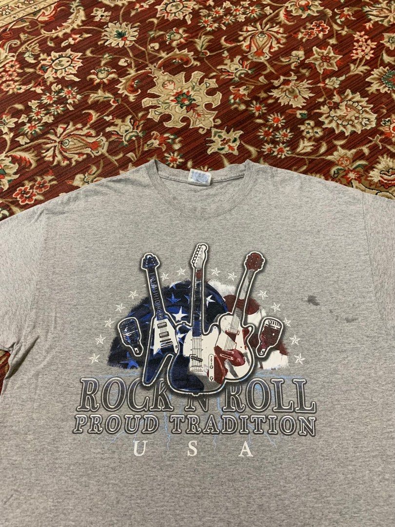 Vintage Rock N Roll, Men&rsquo;s Fashion, Tops & Sets, Tshirts & Polo Shirts