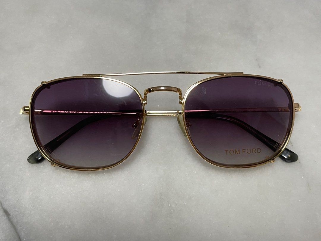 Vintage Tom ford clip on glasses, Women's Fashion, Watches ...