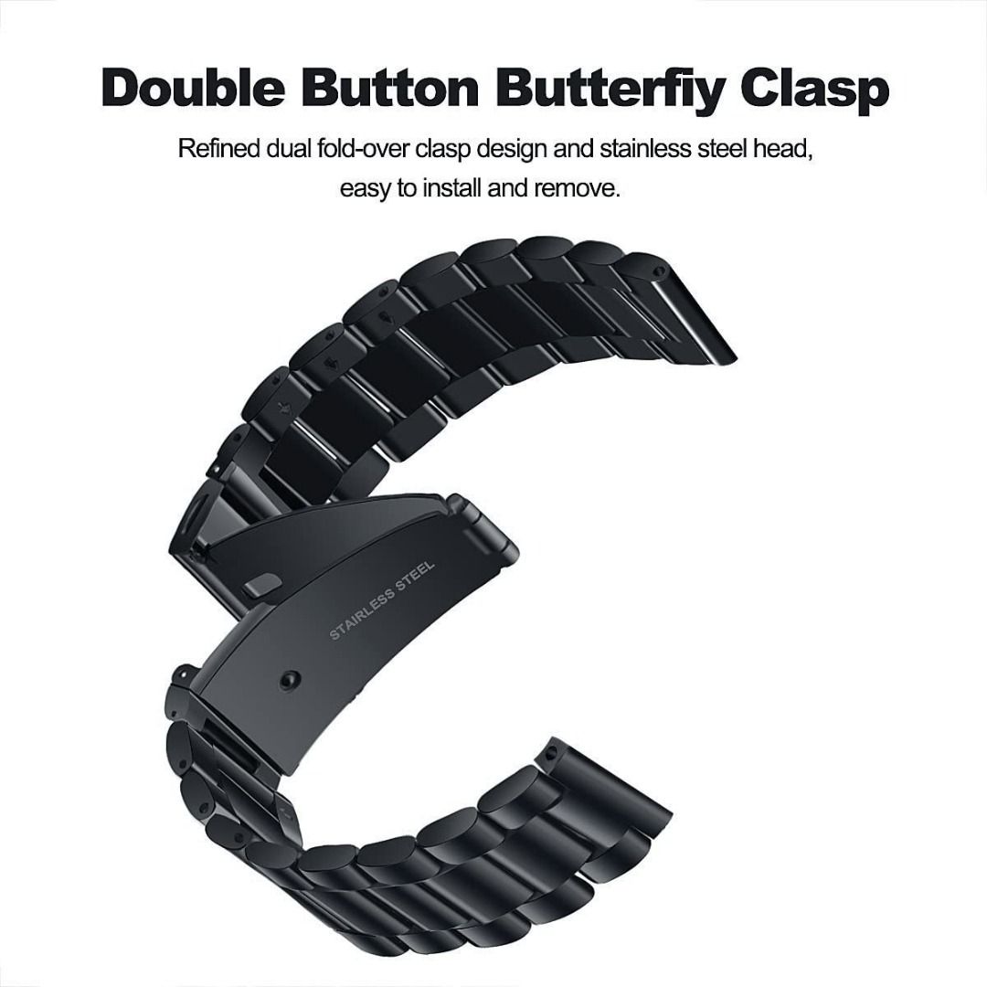 V MORO Compatible with Samsung Gear S3 Watch Straps Galaxy Watch3