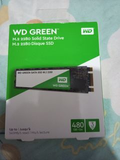 WD Green SATA SSD M.2 2280 480Gb (Davao buyers only)