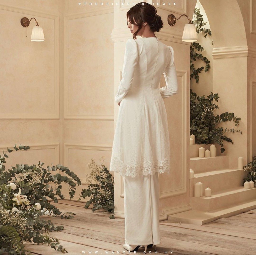 Edwardian crepe de hotsell chine wedding dress
