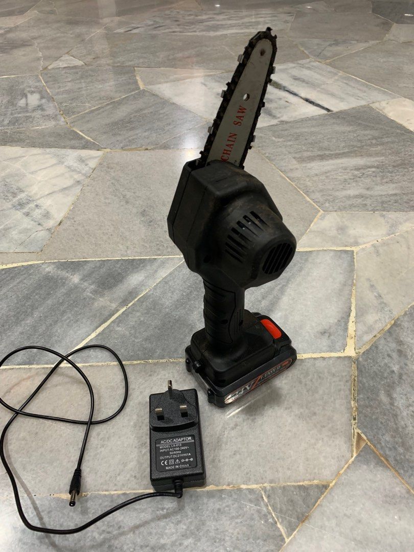 Wireless Garden Chain Saw, Furniture & Home Living, Gardening