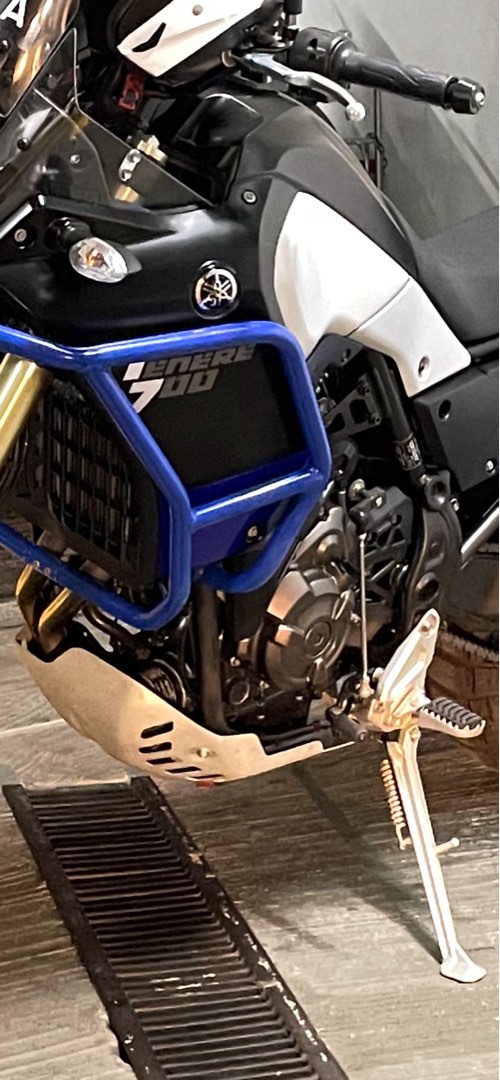 Yamaha Tenere 700 Crosspro Crash bar blue, Motorcycles, Motorcycle