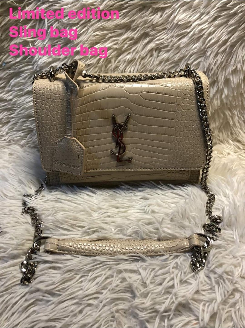 Ysl chain sling on Carousell