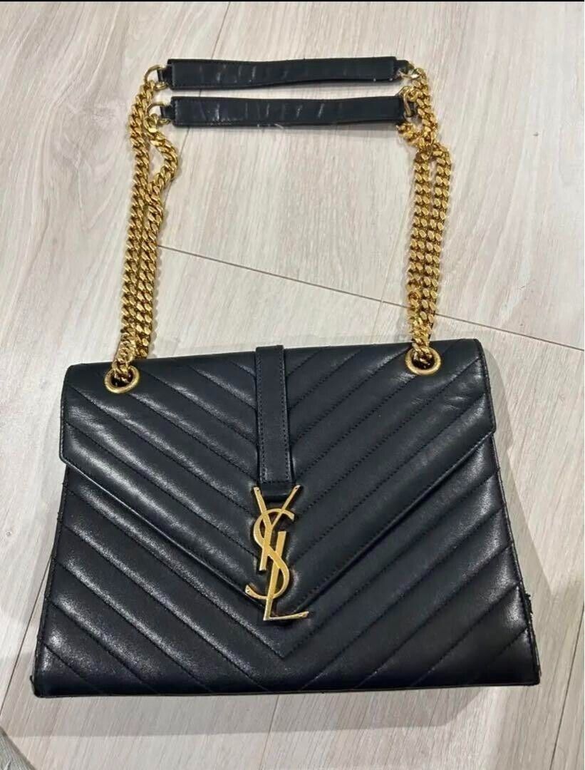 Ysl logo scratched cheap