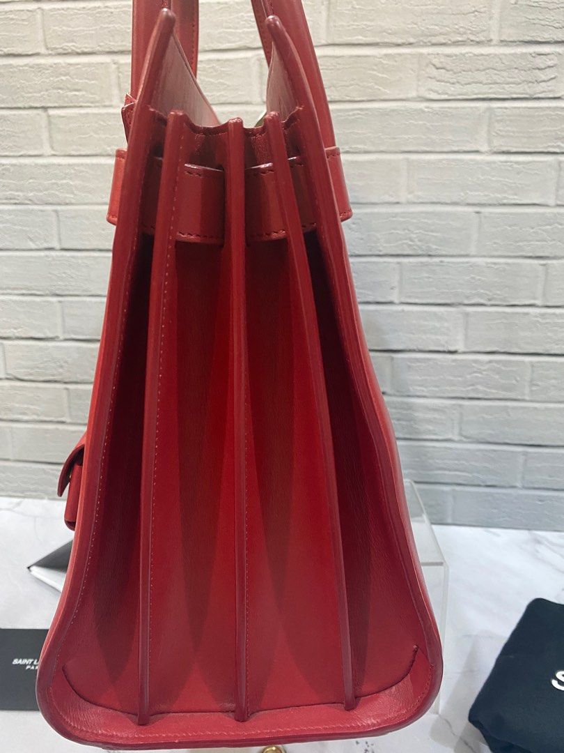 Ysl Sac De Jour, Barang Mewah, Tas & Dompet di Carousell