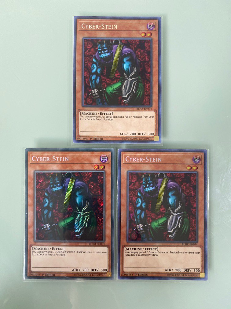 Yugioh Cyber-Stein - BLHR-EN074 - Secret Rare 1st Edition, Hobbies & Toys, Toys & Games on Carousell Yugioh Cyber-Stein - BLHR-EN074 - Secret Rare 1st Edition, Hobbies & Toys, Toys & Games on Carousell