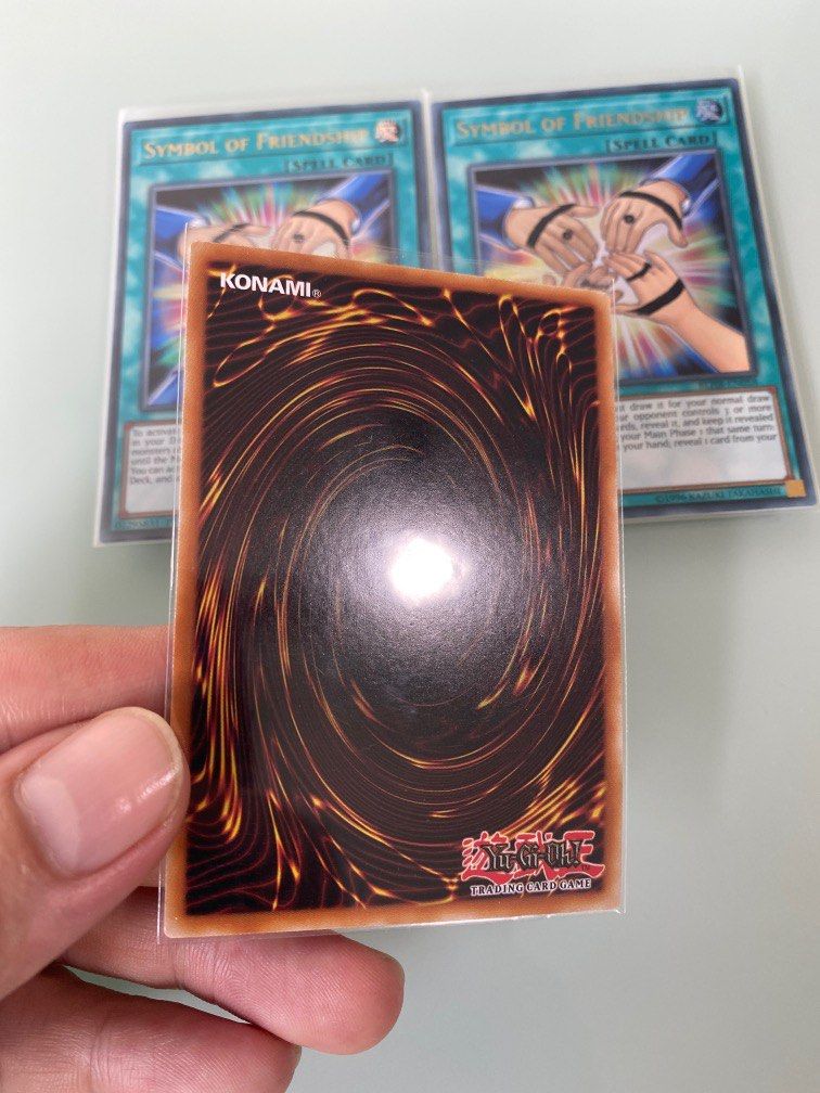 Yugioh Symbol of Friendship - BLHR-EN058 - Ultra Rare 1st Edition, Hobbies  & Toys, Toys & Games on Carousell