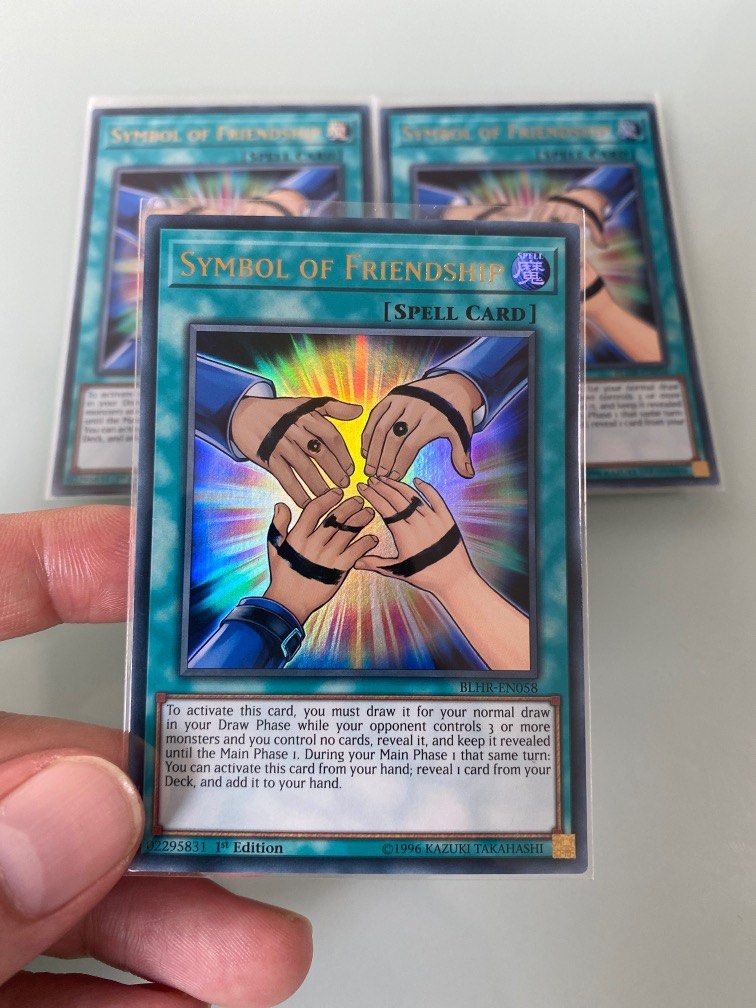 friendship yugioh card Yugioh! Symbol of - BLHR-EN058 - Ultra reveal it Se produkter som liknar Yu-Gi-Oh!