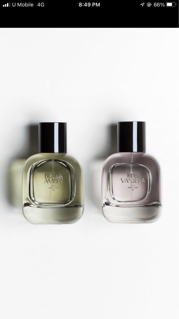 Zara black sales amber perfume review