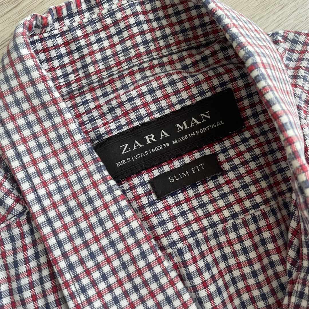 Zara man slim fit smart casual checkered shirt, Men's Fashion, Tops & Sets, Formal Shirts on Carousell Zara man slim fit smart casual checkered shirt, Men's Fashion, Tops & Sets, Formal Shirts on Carousell